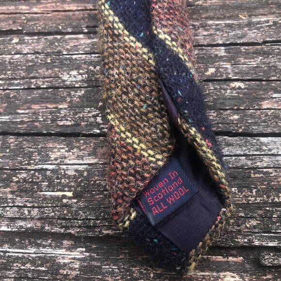 Rooster Rich's Store for Men Wool Necktie Tie - Picture 4 of 7